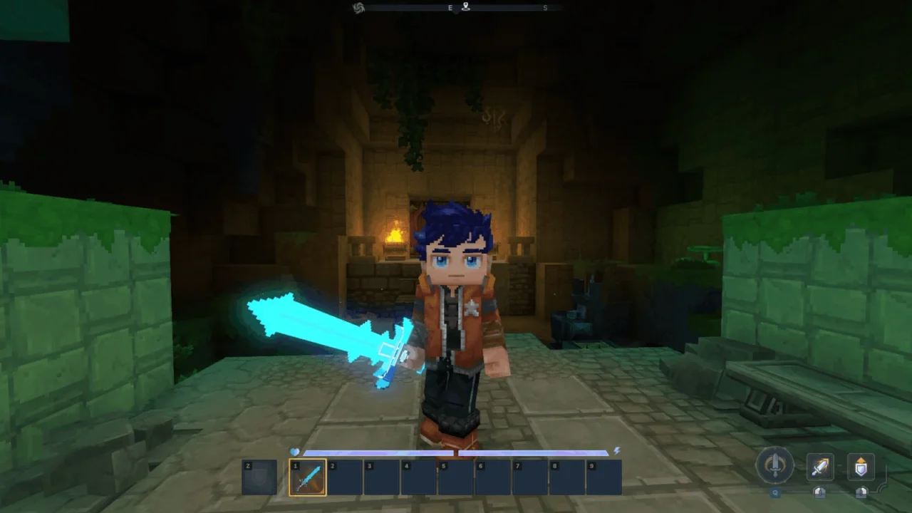 Hayato’s Crystal Sword para Hytale