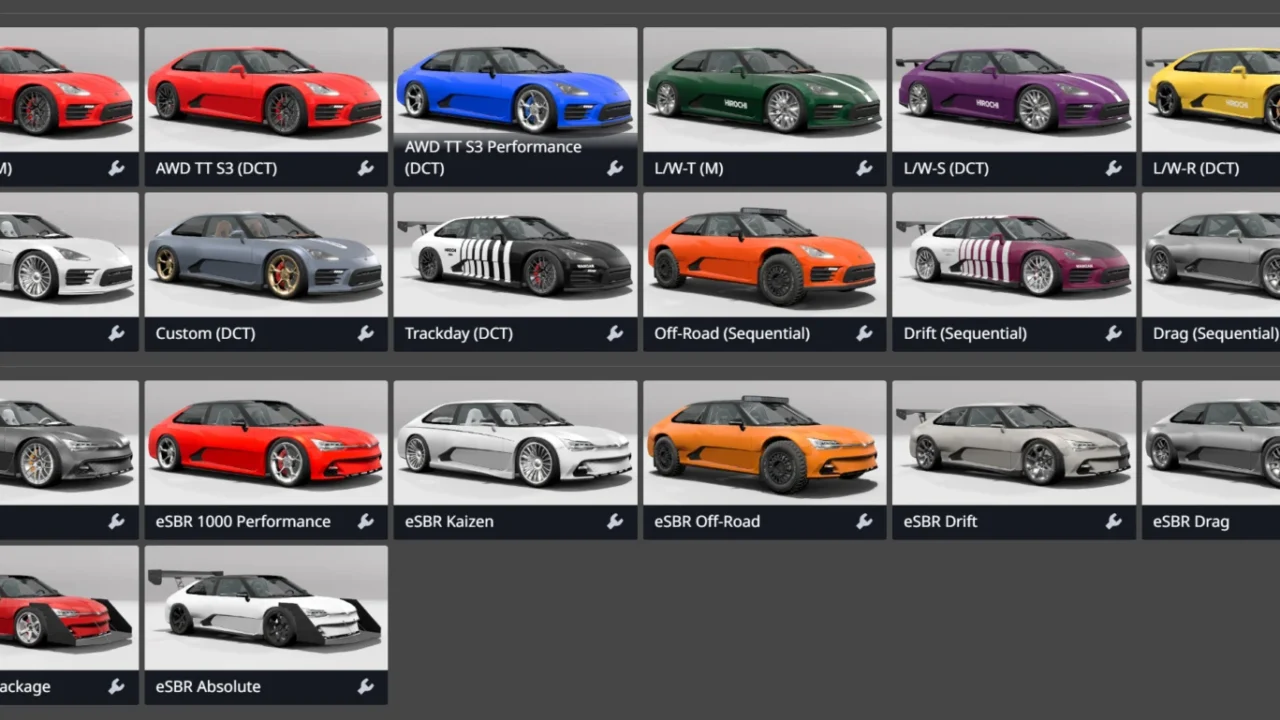Hirochi SBR4 – Collection for BeamNG.drive
