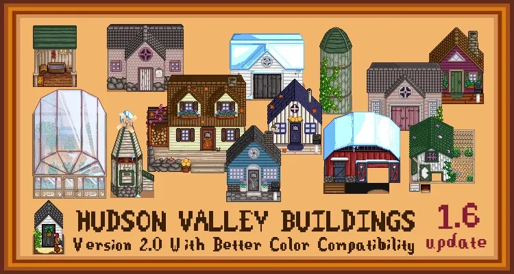 Hudson Valley Buildings – Complete Pack for Stardew Valley