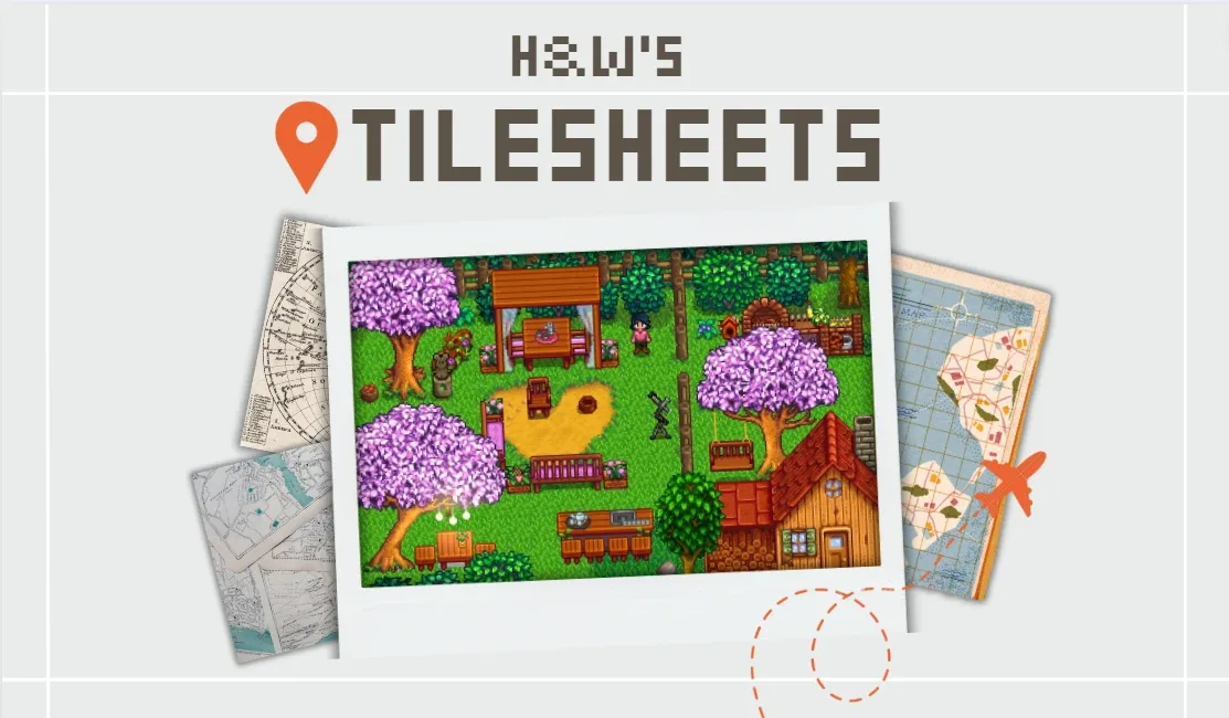HxW Tilesheets for Stardew Valley