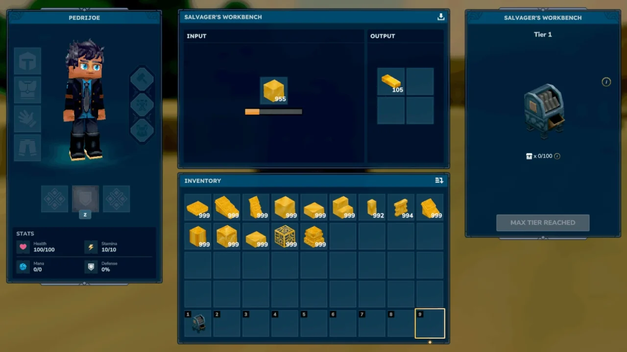 Hyper Salvager para Hytale