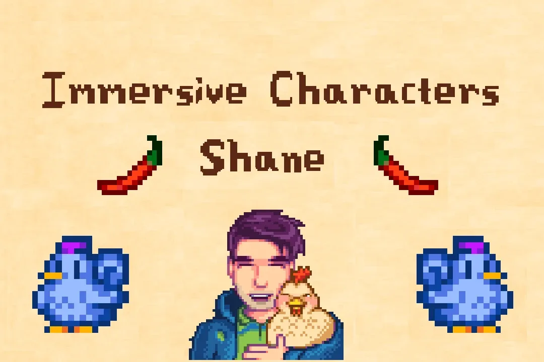Immersive Characters – Shane for Stardew Valley
