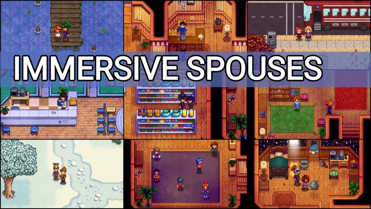 Immersive Spouses for 1.6 for Stardew Valley