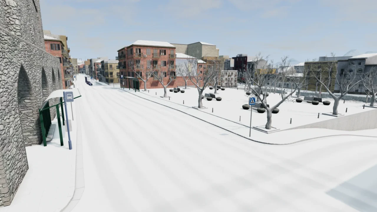 Italy snowy for BeamNG.drive