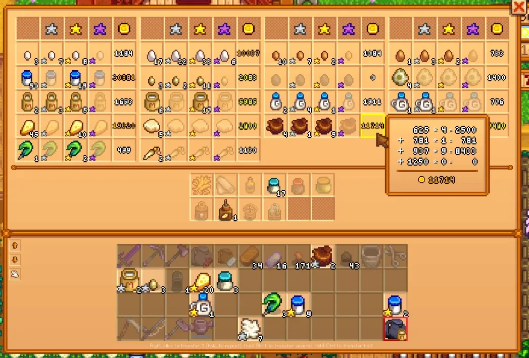 Item Bags for Stardew Valley