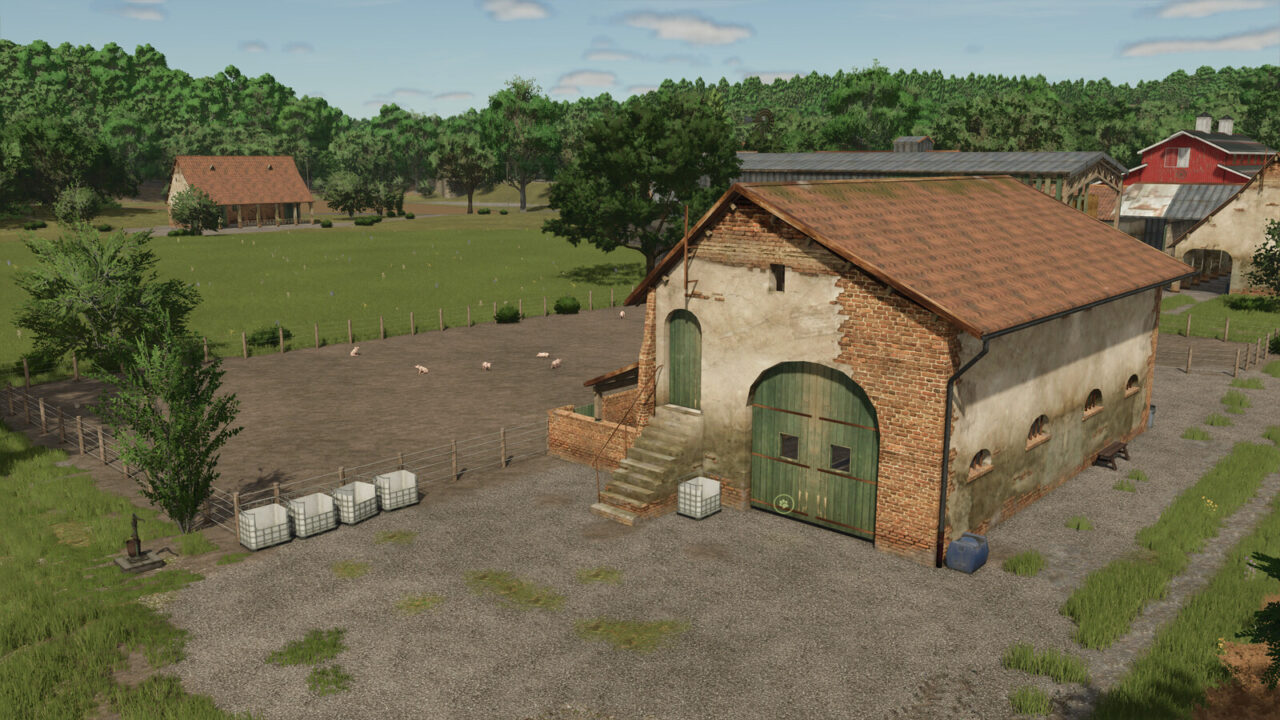 Ivoy Piggery para Farming Simulator 25