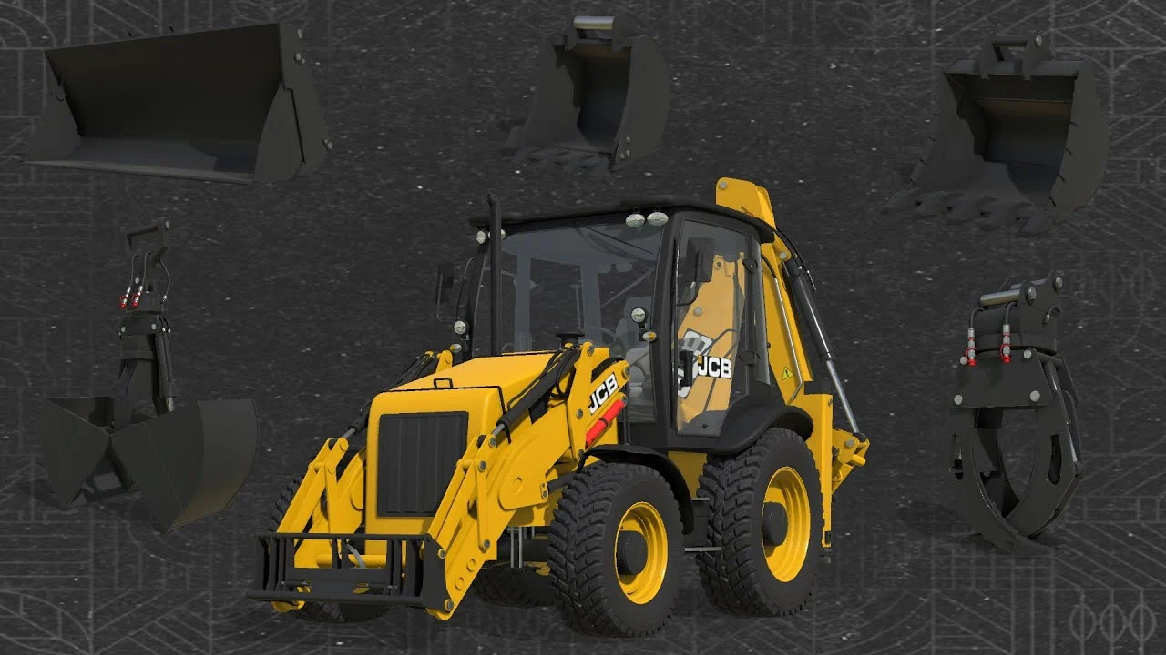 JCB Backhoe Loader for Farming Simulator 25