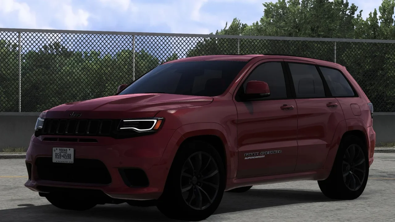 Jeep Grand Cherokee SRT Trackhawk (WK) 2018 para Euro Truck Simulator 2