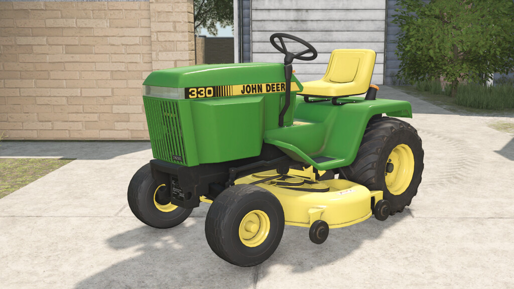 John Deere 330 Lawn Mower para Farming Simulator 22