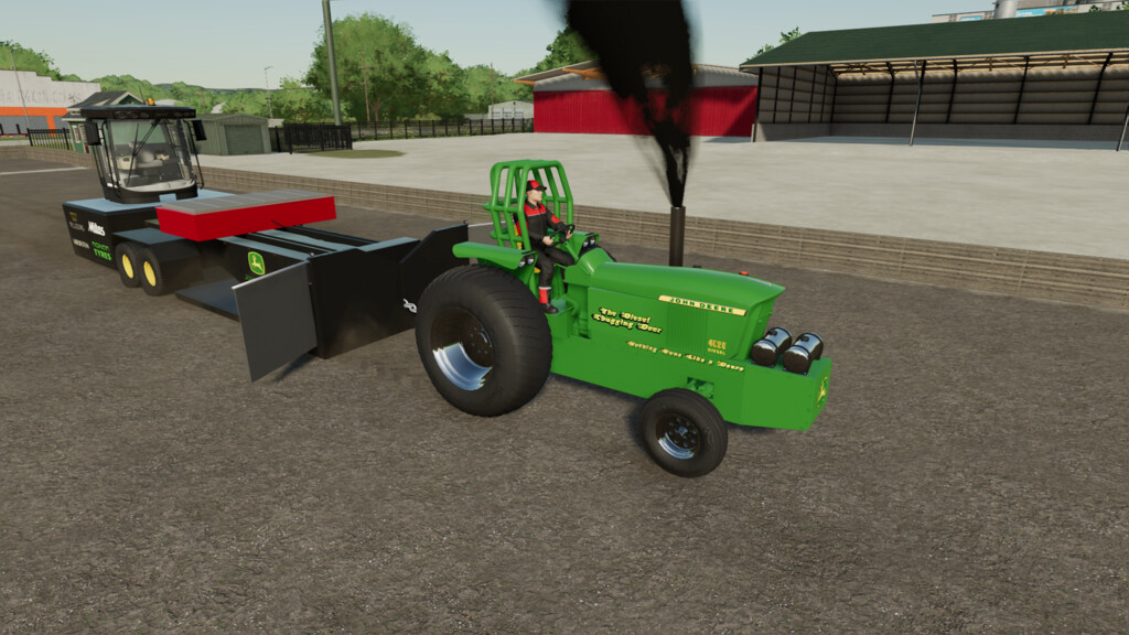 John Deere 4020 Pulling Tractor para Farming Simulator 22