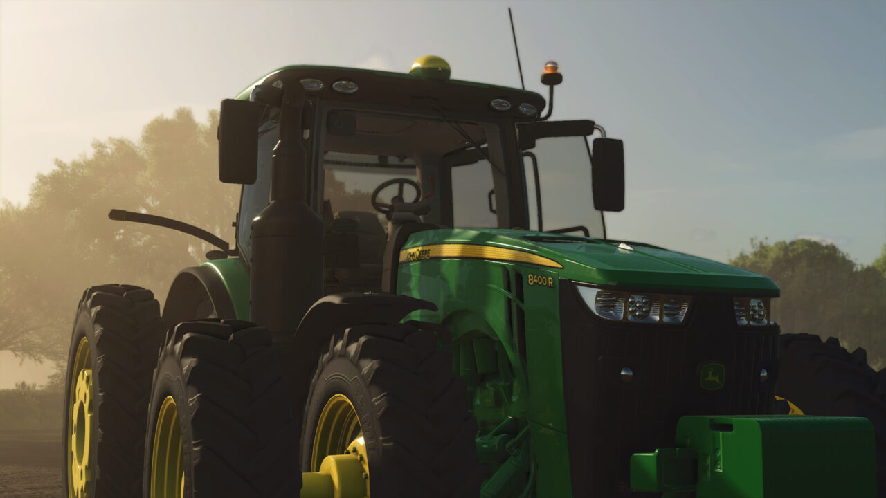 John Deere 8R (2016-2018) US Series para Farming Simulator 25
