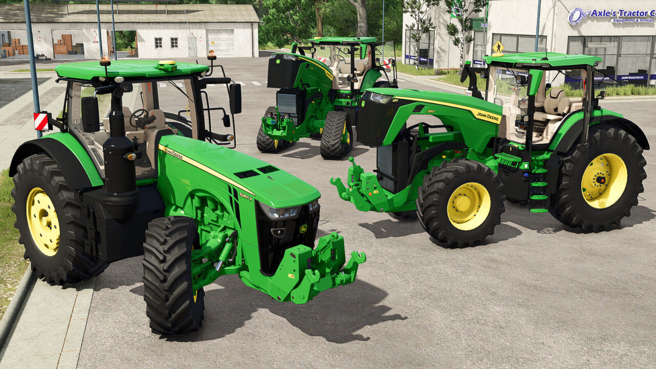 John Deere 8R Pack para Farming Simulator 25
