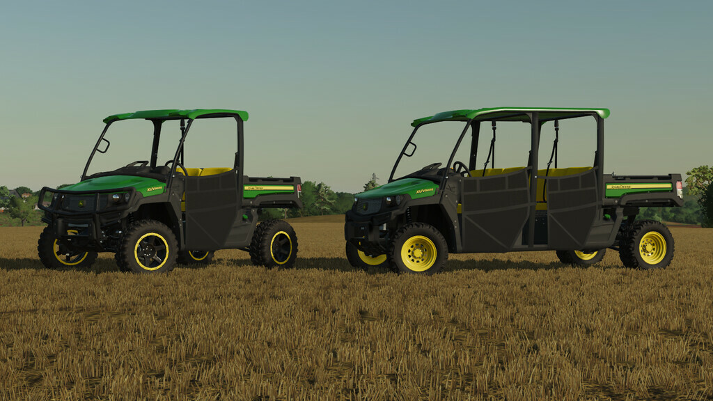 John Deere XUV865E And Cargo Cart para Farming Simulator 22