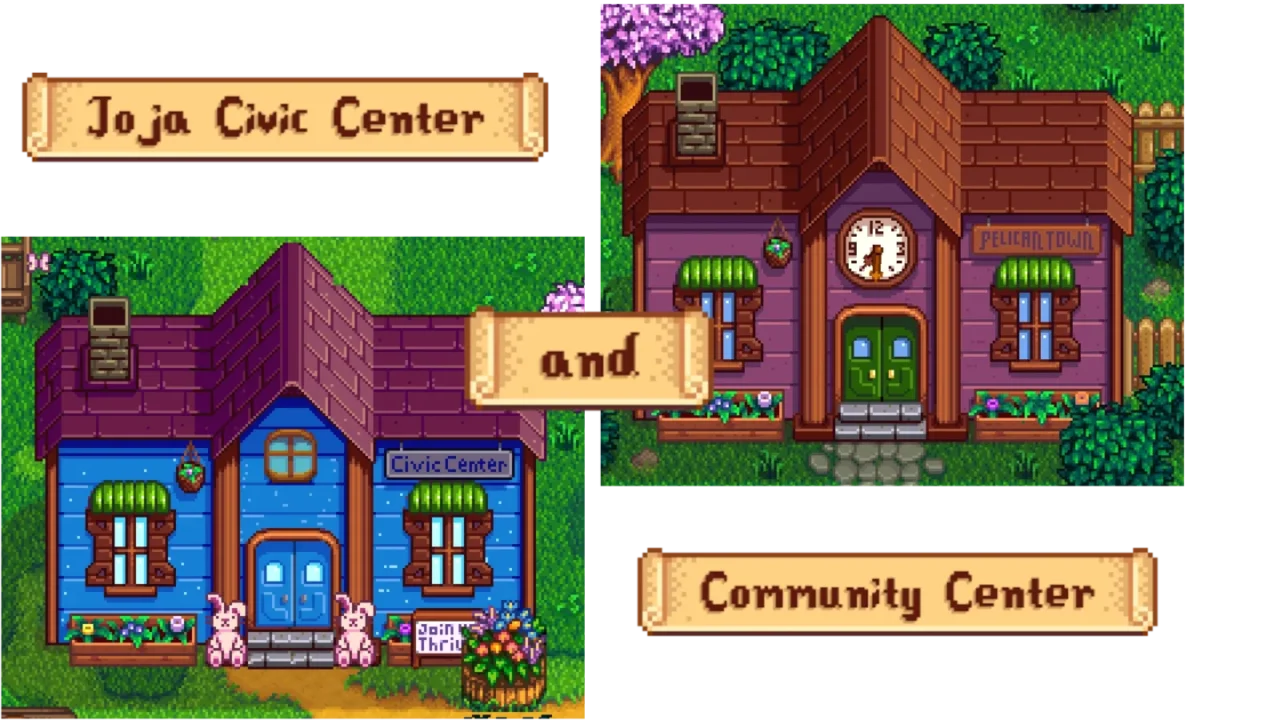 Joja Civic Center para Stardew Valley
