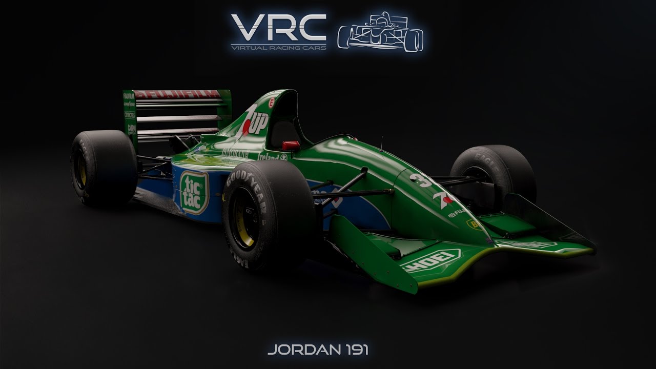 Jordan 191 1991 (VRC) for Assetto Corsa