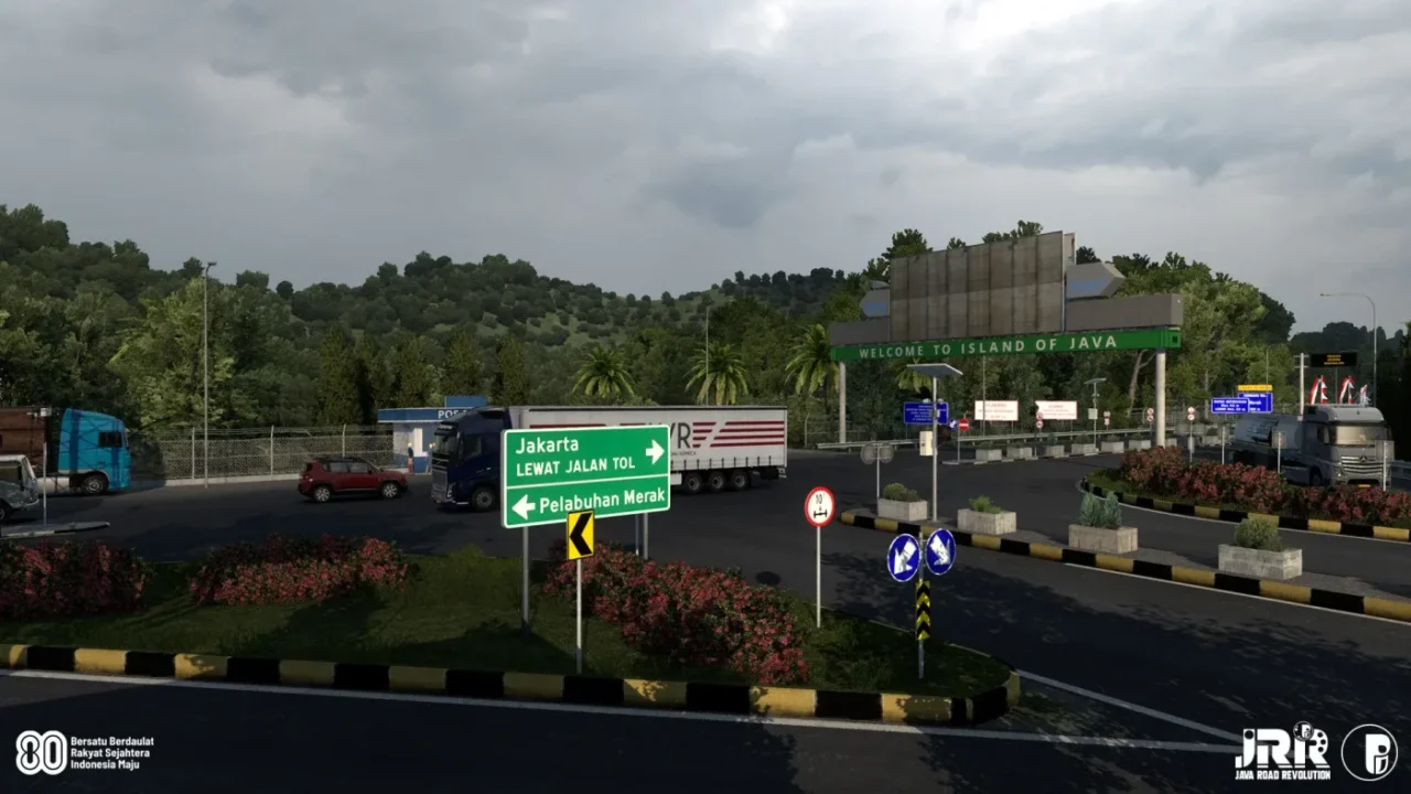 JRR (Java Road Revolution) – Indonesia for Euro Truck Simulator 2