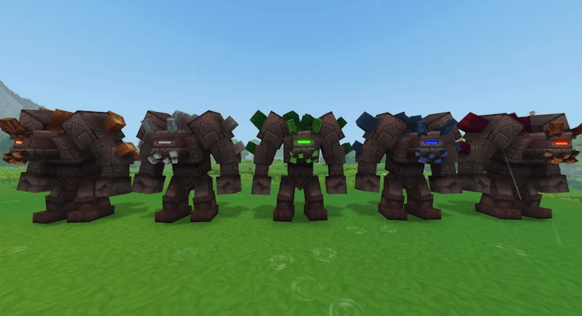 Kami’s Ore Golems for Hytale