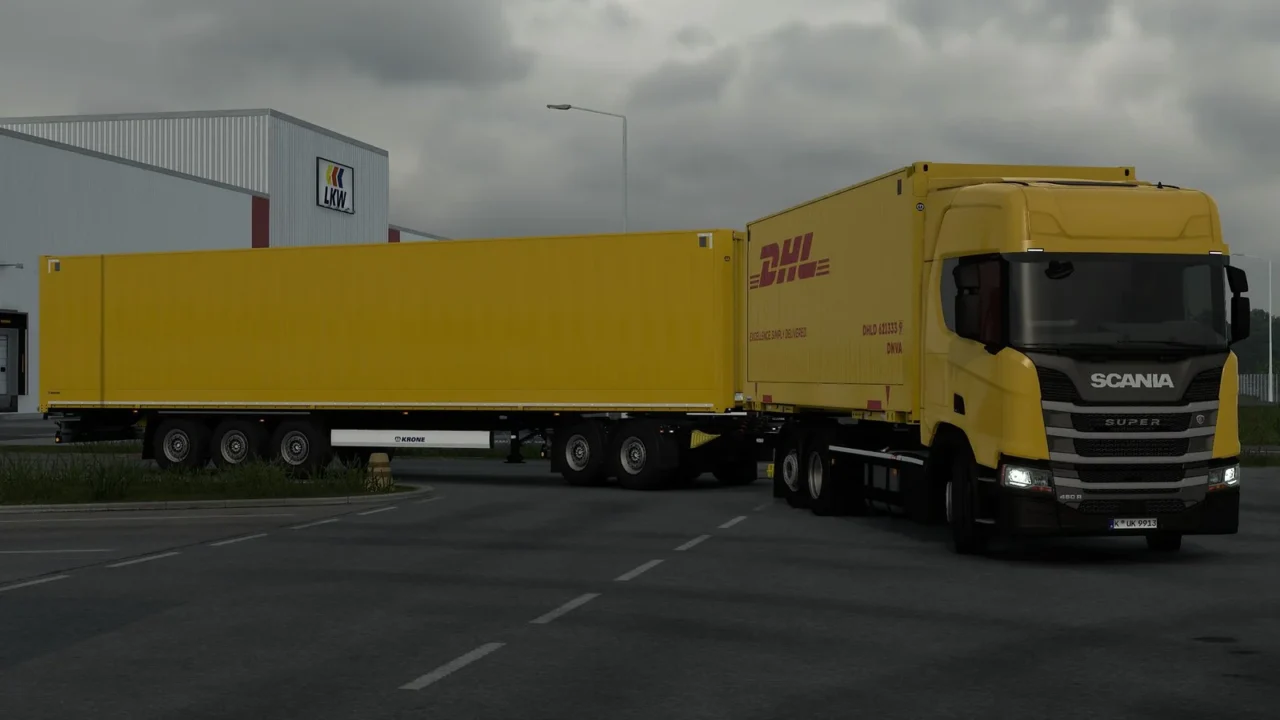 Krone LHV Type 3 Trailer Pack for Euro Truck Simulator 2