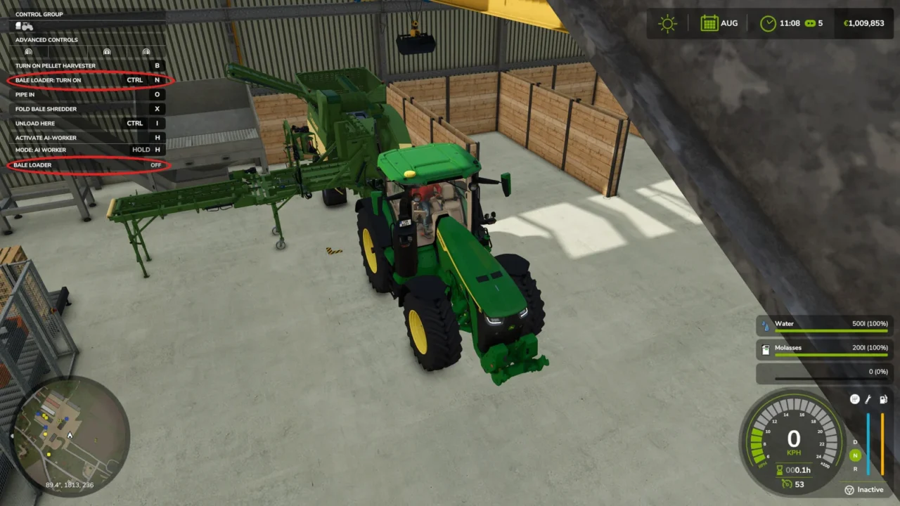 Krone Premos 5000 Autoload para Farming Simulator 25