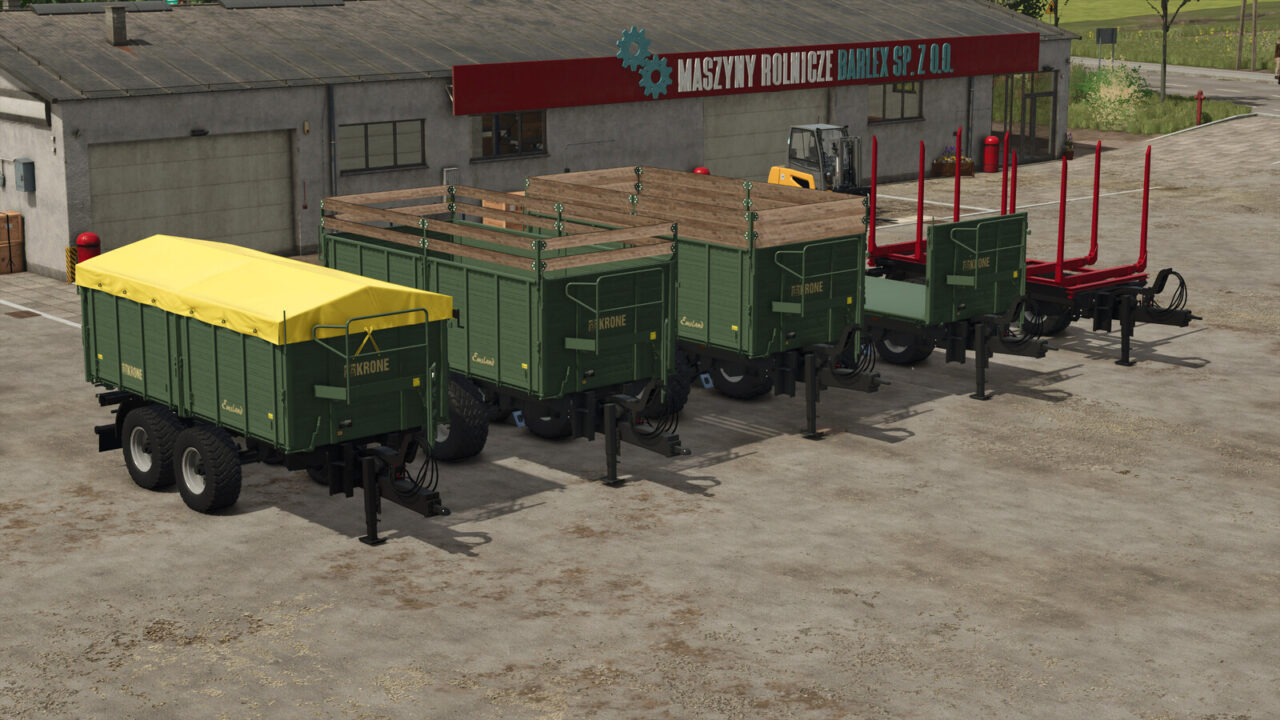 Krone Trailer Pack para Farming Simulator 25