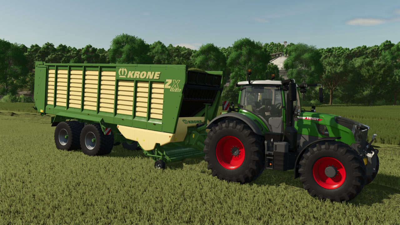 Krone ZX 470 GD para Farming Simulator 25