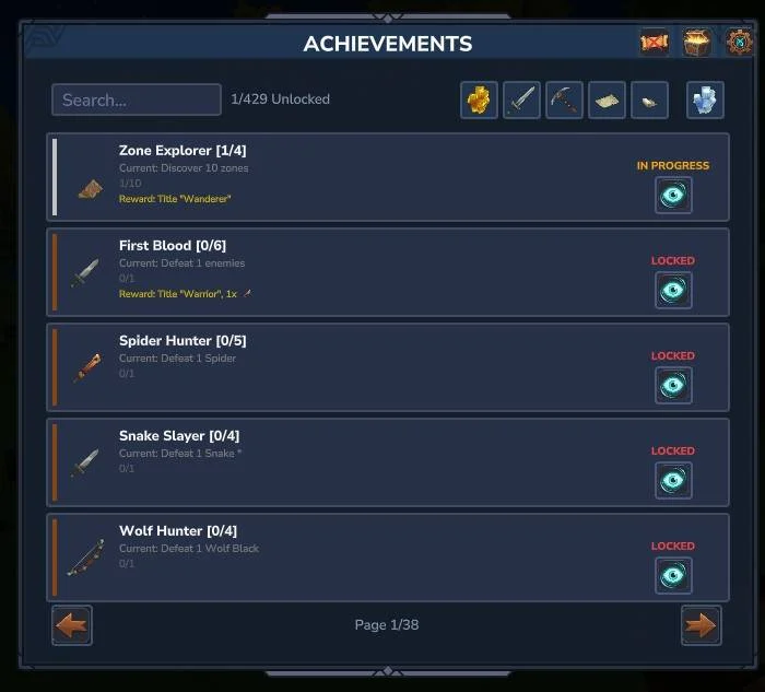 KyuubiSoft Achievements (Titles, Rewards) for Hytale