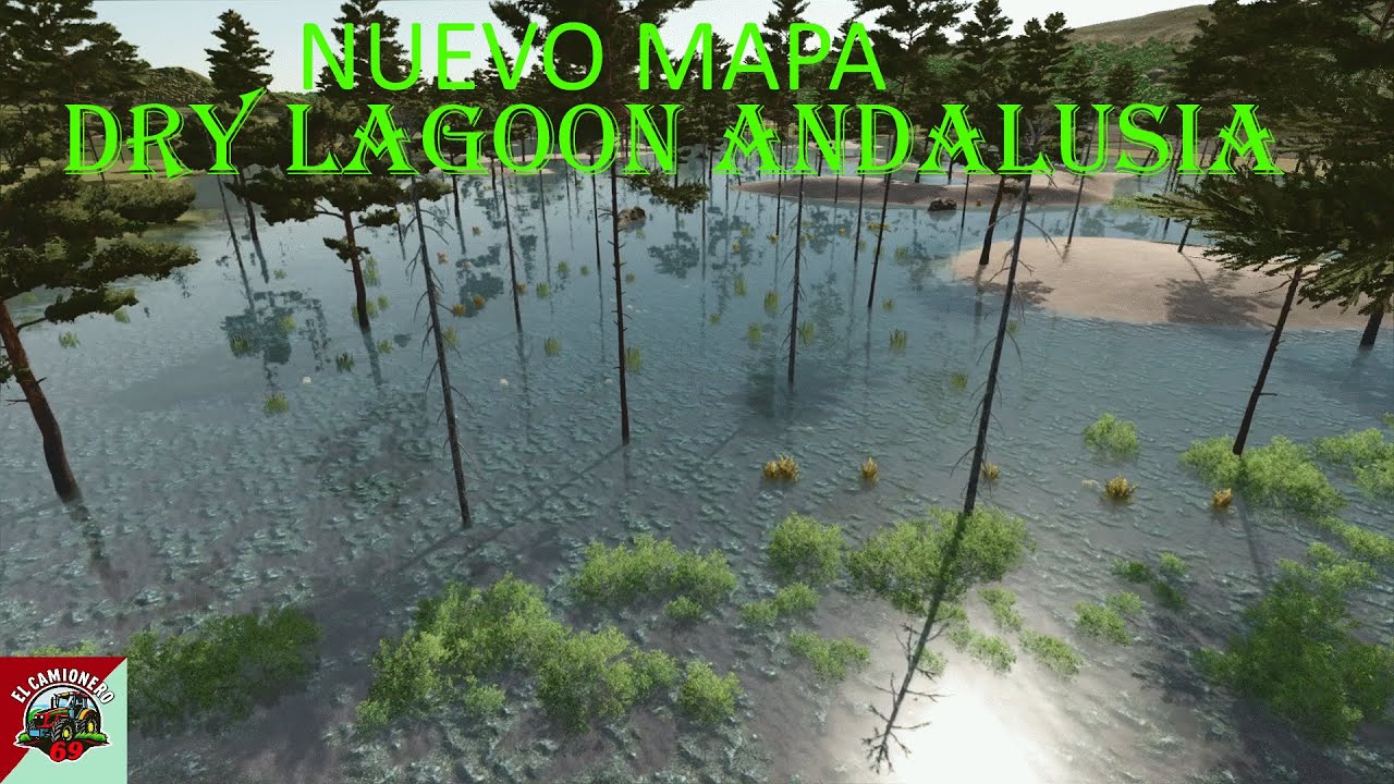 Lagoon Dry Andalusia 2.0 for Farming Simulator 25