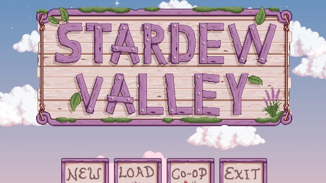 Lavender Dreams UI Recolor for Stardew Valley