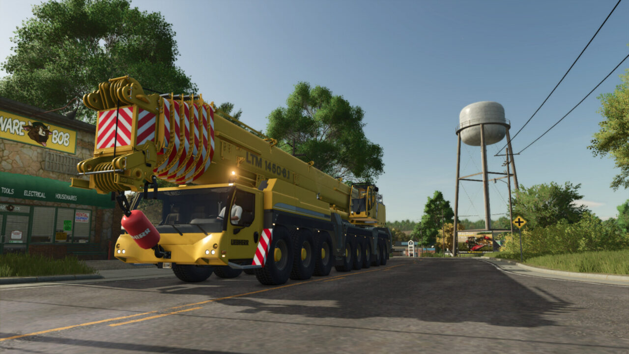 Liebherr Mobile Crane Pack para Farming Simulator 25