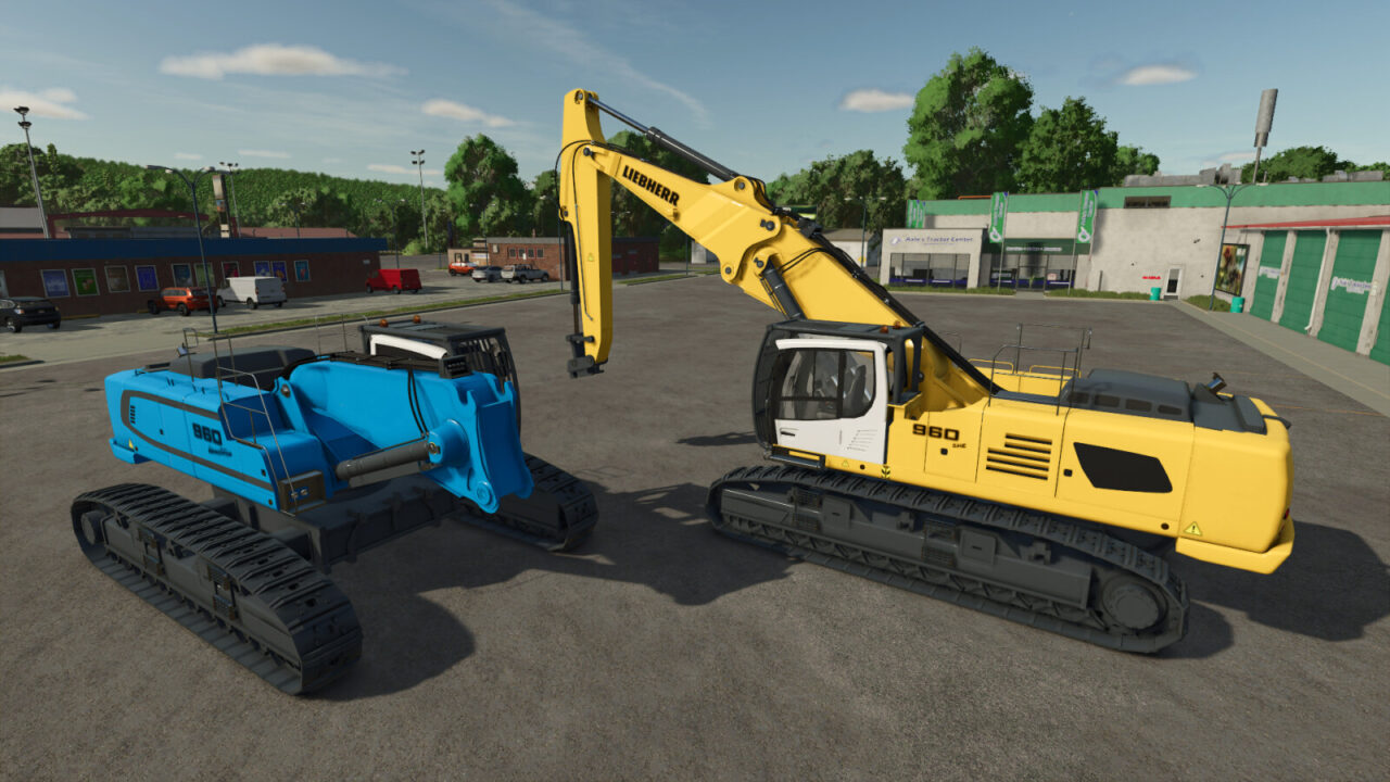 Liebherr R960 para Farming Simulator 25