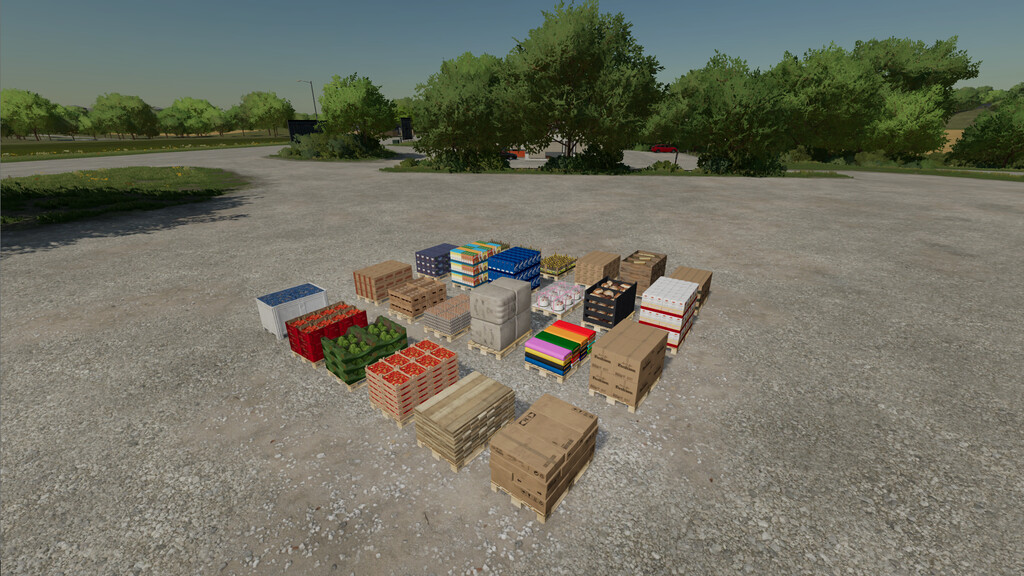 Liftable Pallets And Big Bags para Farming Simulator 22