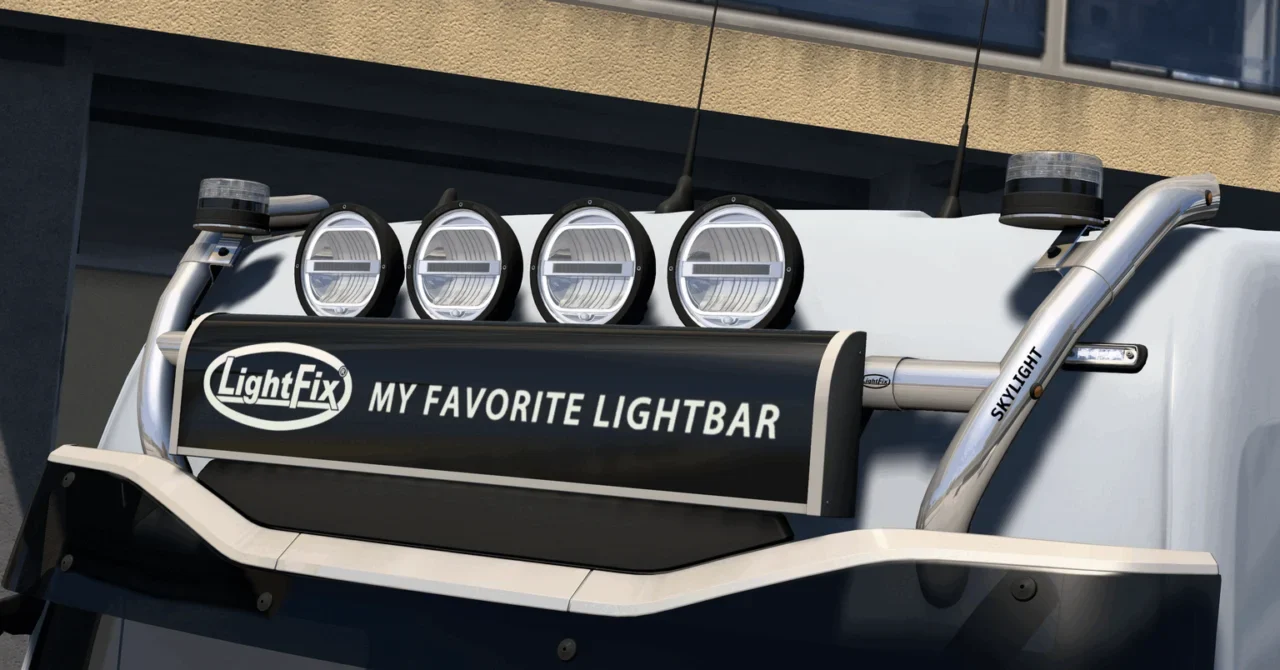 LightFix Light Bars for MAN TG3 for Euro Truck Simulator 2