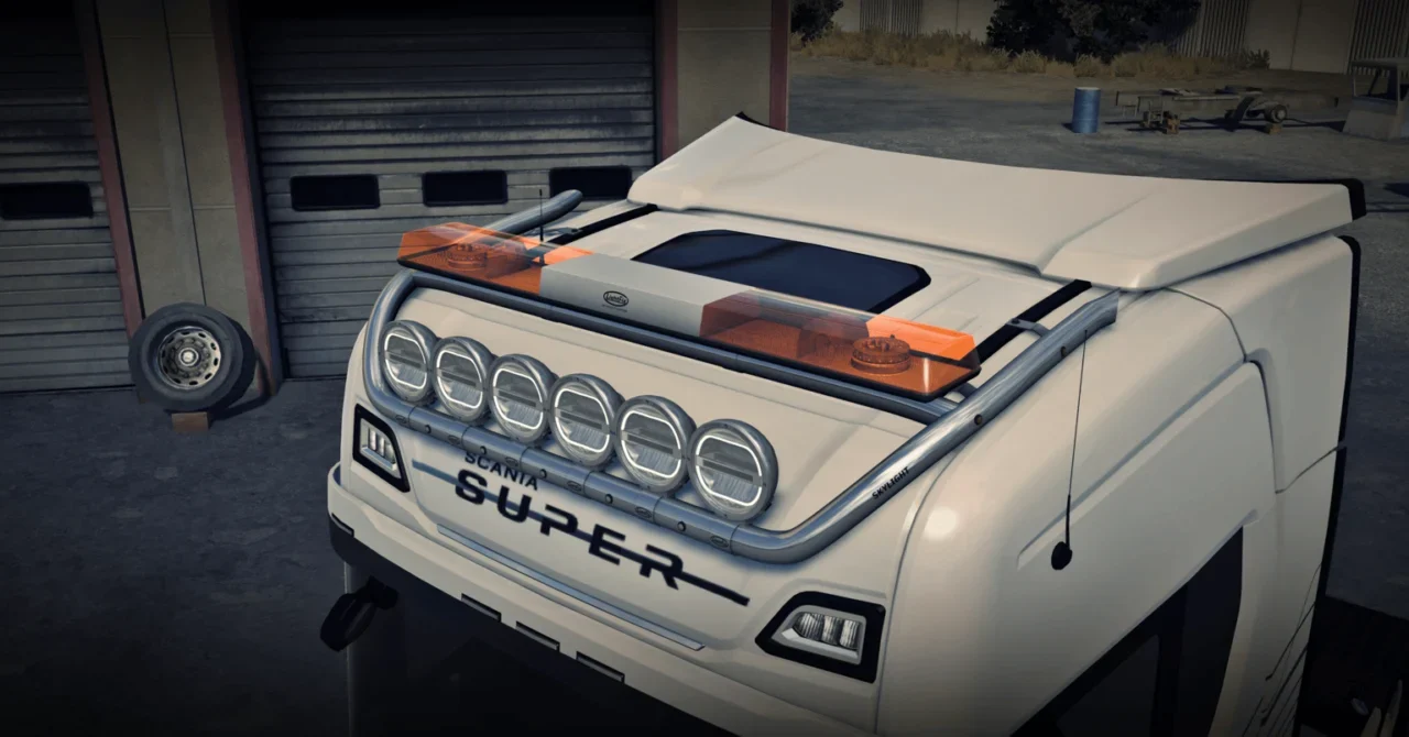 LightFix Light Bars for Scania Next Generation for Euro Truck Simulator 2