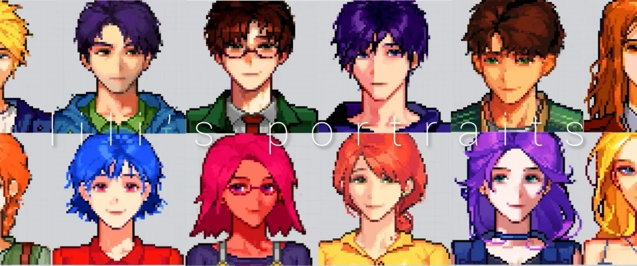 Lili’s Portraits – Match SDV 1.6 for Stardew Valley
