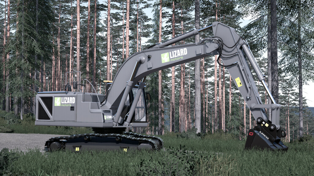 Lizard 320 Excavator para Farming Simulator 22