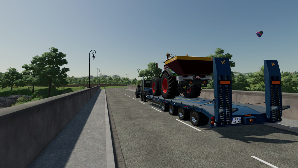 Lizard 56 Lowloader para Farming Simulator 22