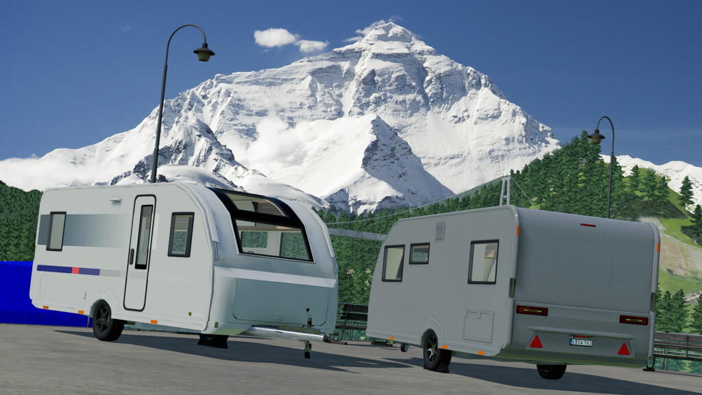 Lizard Caravan 522up para Farming Simulator 22