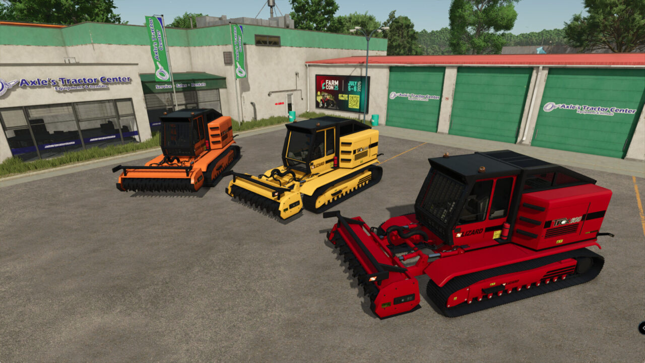 LIZARD Trex600 para Farming Simulator 25