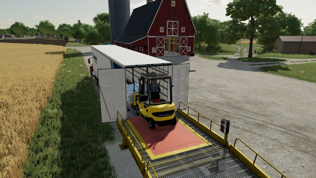 Loading Ramp With Dock Leveler para Farming Simulator 22