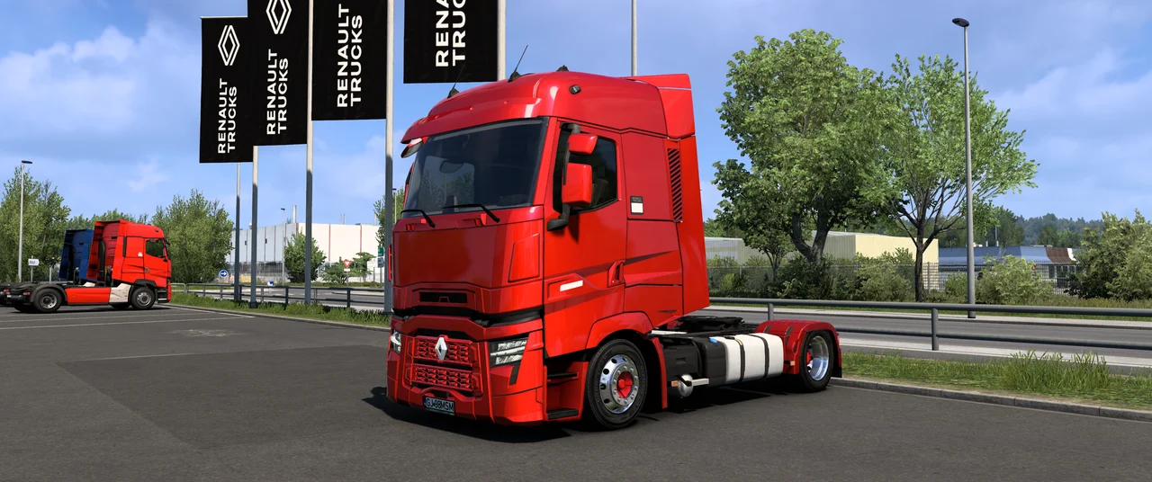 Low deck chassis for the Renault Range T and T Evo (Sogard3) for Euro Truck Simulator 2