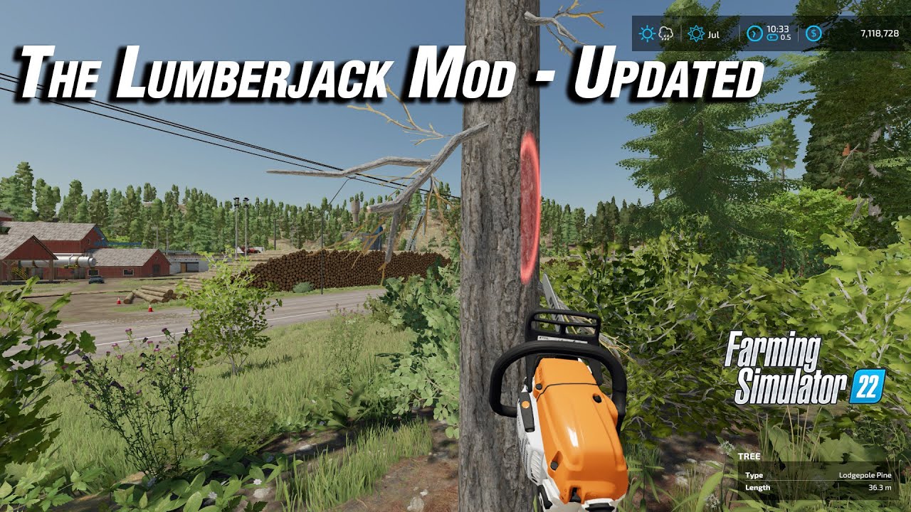 LumberJack for Farming Simulator 22