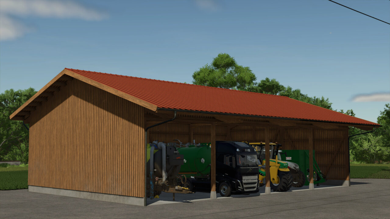 Machine Barn para Farming Simulator 25