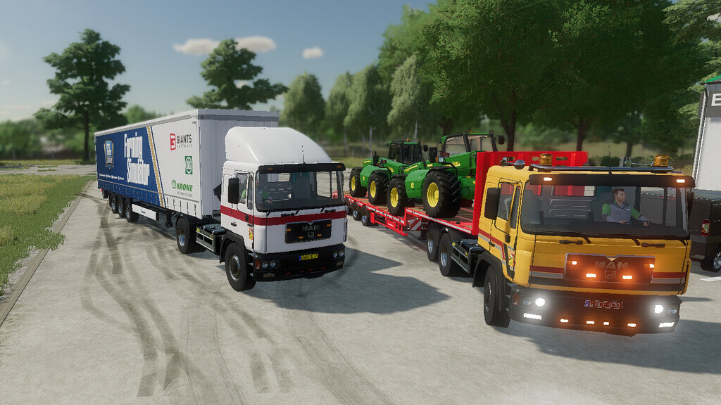 MAN 19.414/33.414/41.403 Pack para Farming Simulator 22