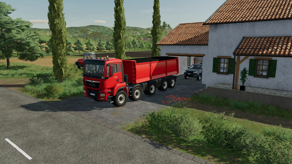 MAN TGS 18.500 Kipper para Farming Simulator 22