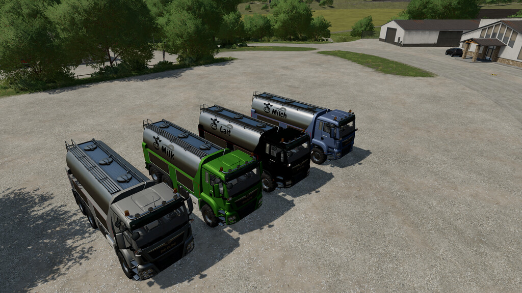 MAN TGS Milk Truck para Farming Simulator 22