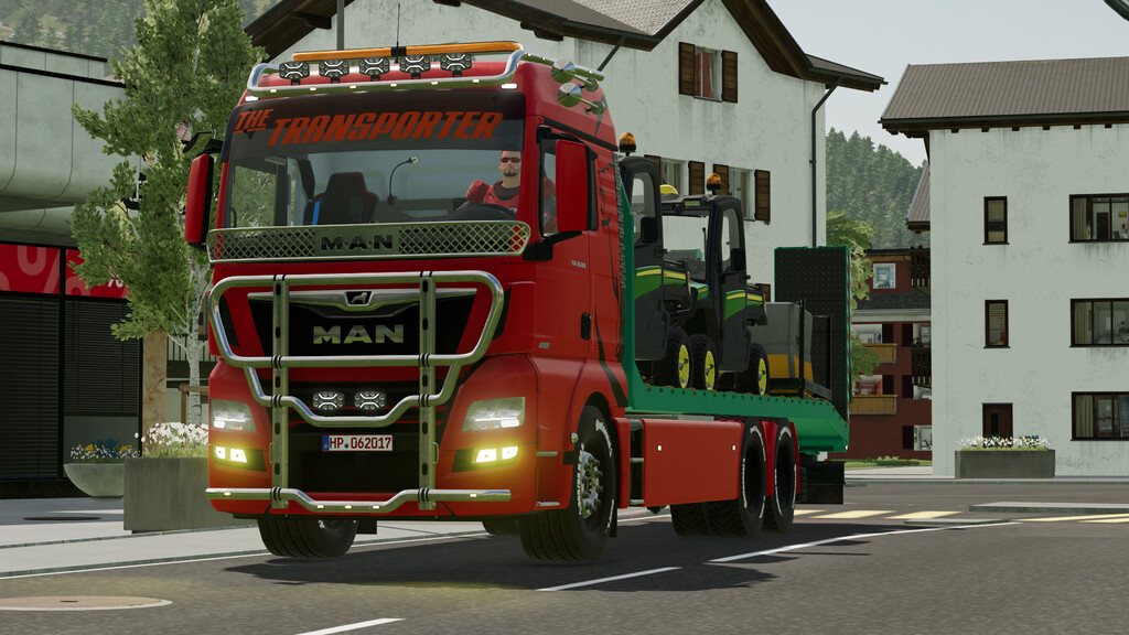 MAN TGX Transporter para Farming Simulator 22