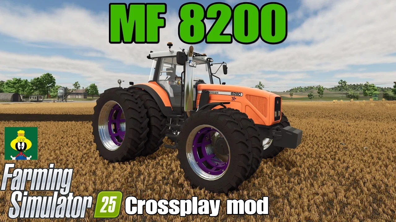 Massey Ferguson 8200 for Farming Simulator 25