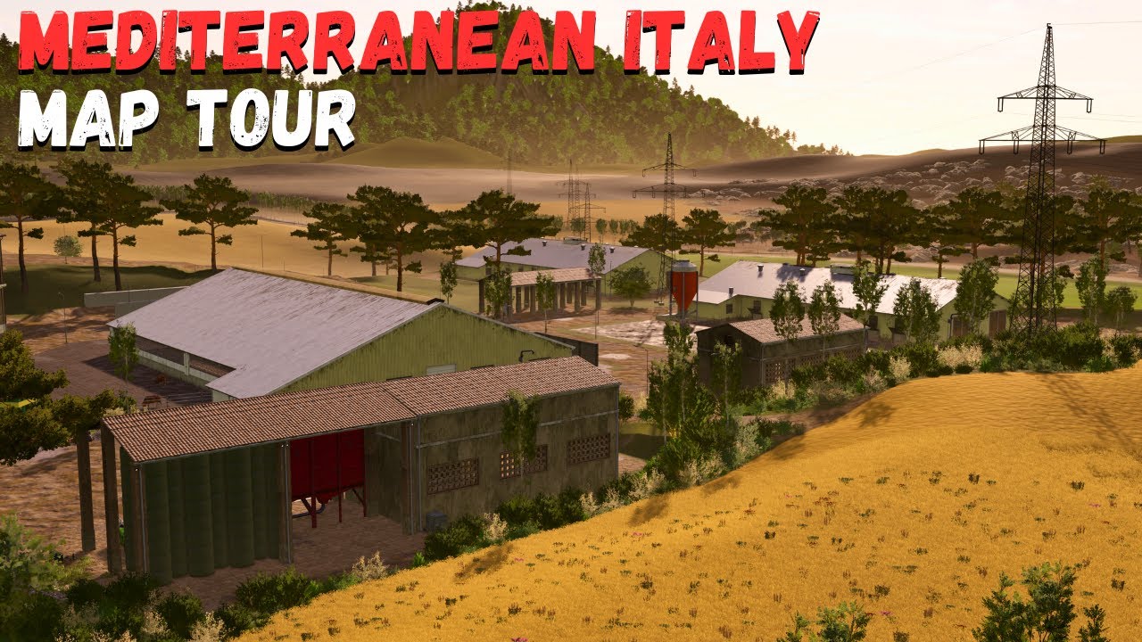 Mediterranean Italy for Farming Simulator 25