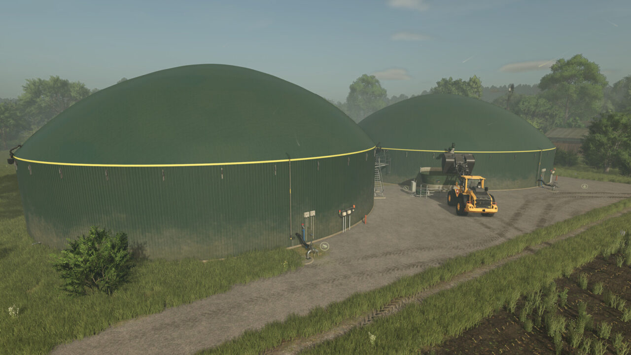 Medium Biogas Plant Package para Farming Simulator 25