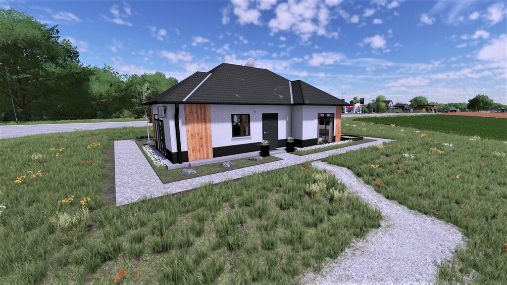 Medium Modern House para Farming Simulator 22